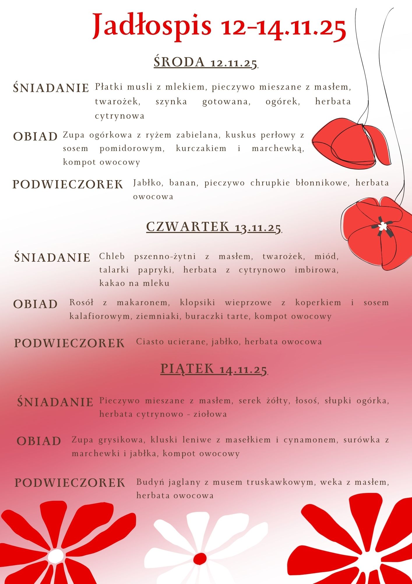 Jadłospis 12 14.11.25