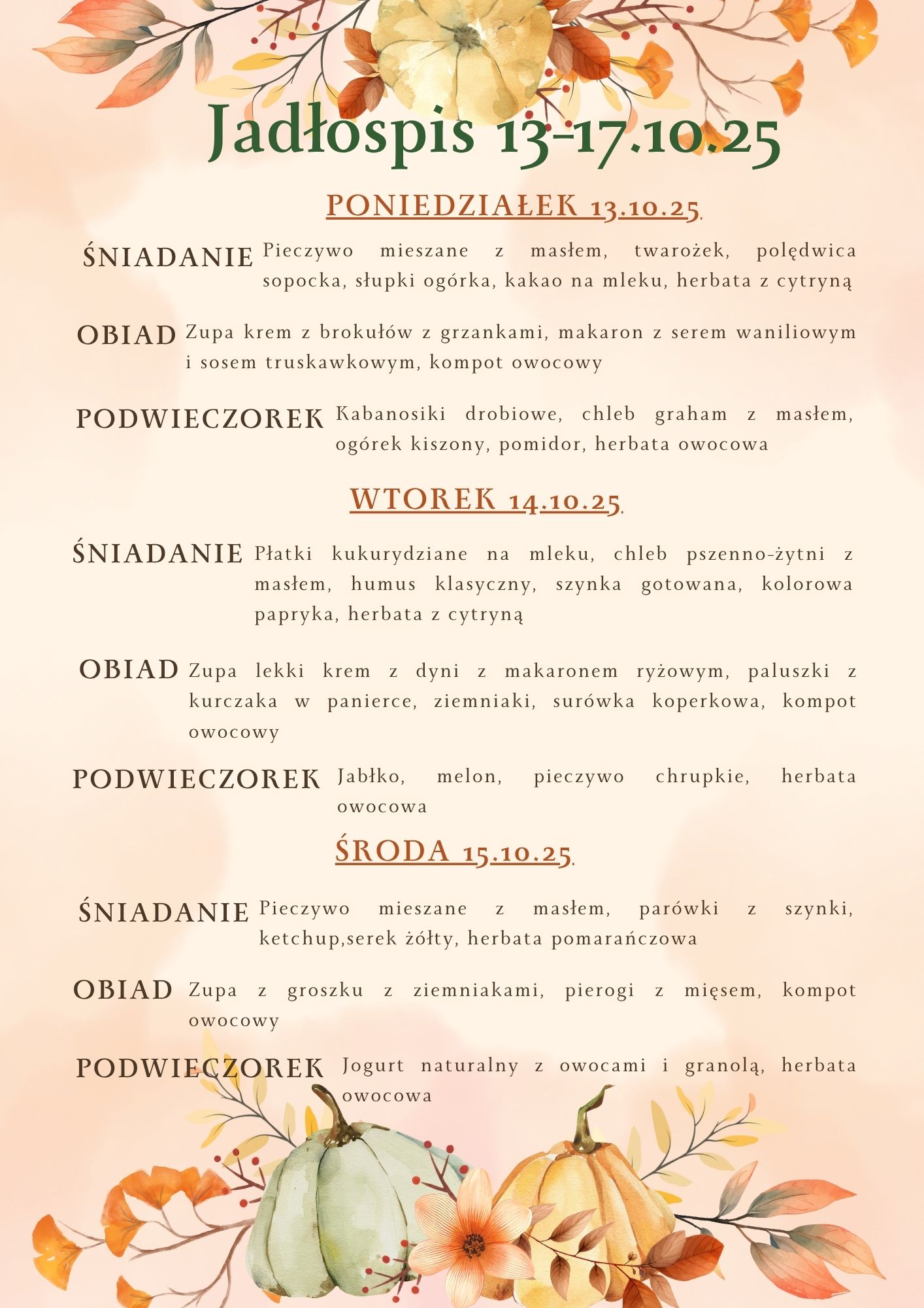 Jadłospis 13 17.10.251