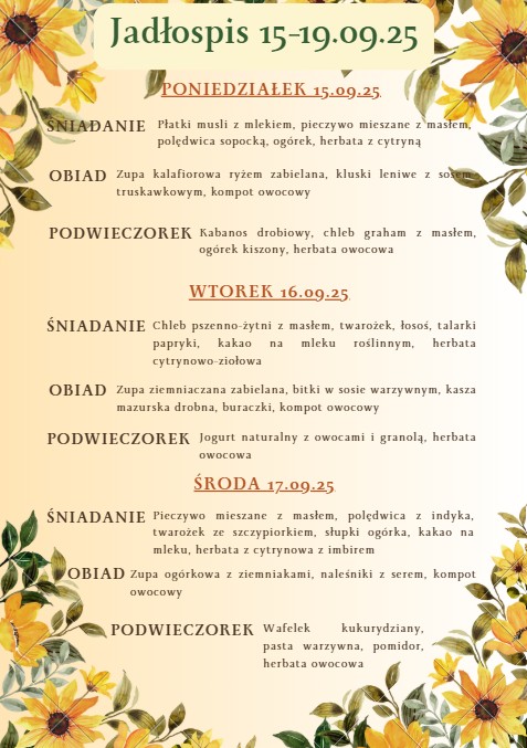 Jadłospis 15 19.09.251