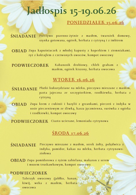 Jadłospis 15 19.06.261