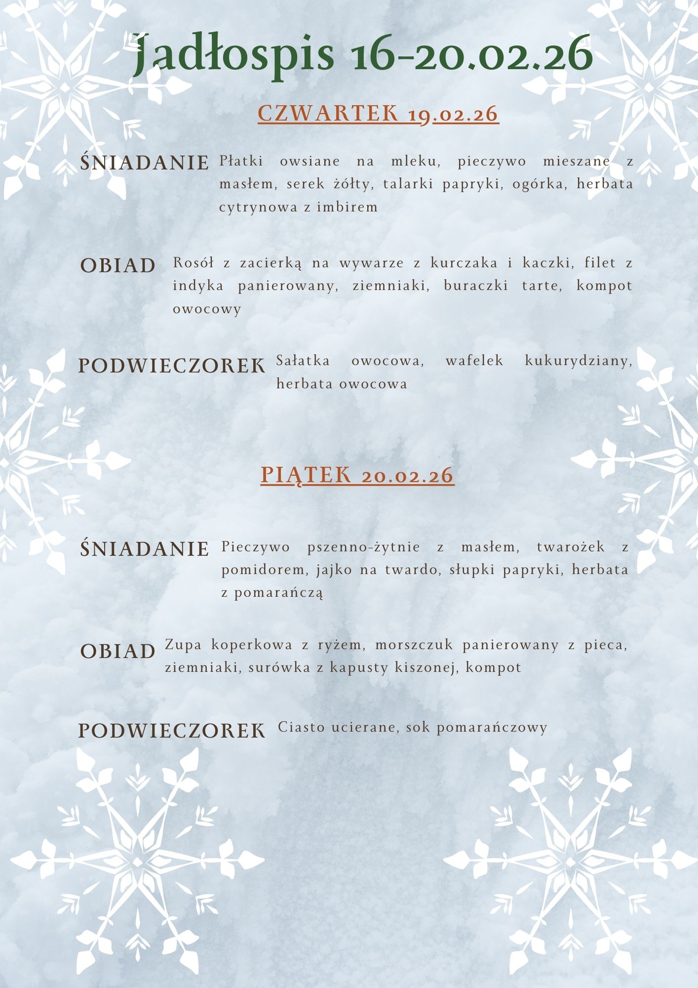 Jadłospis 16 20.02.262