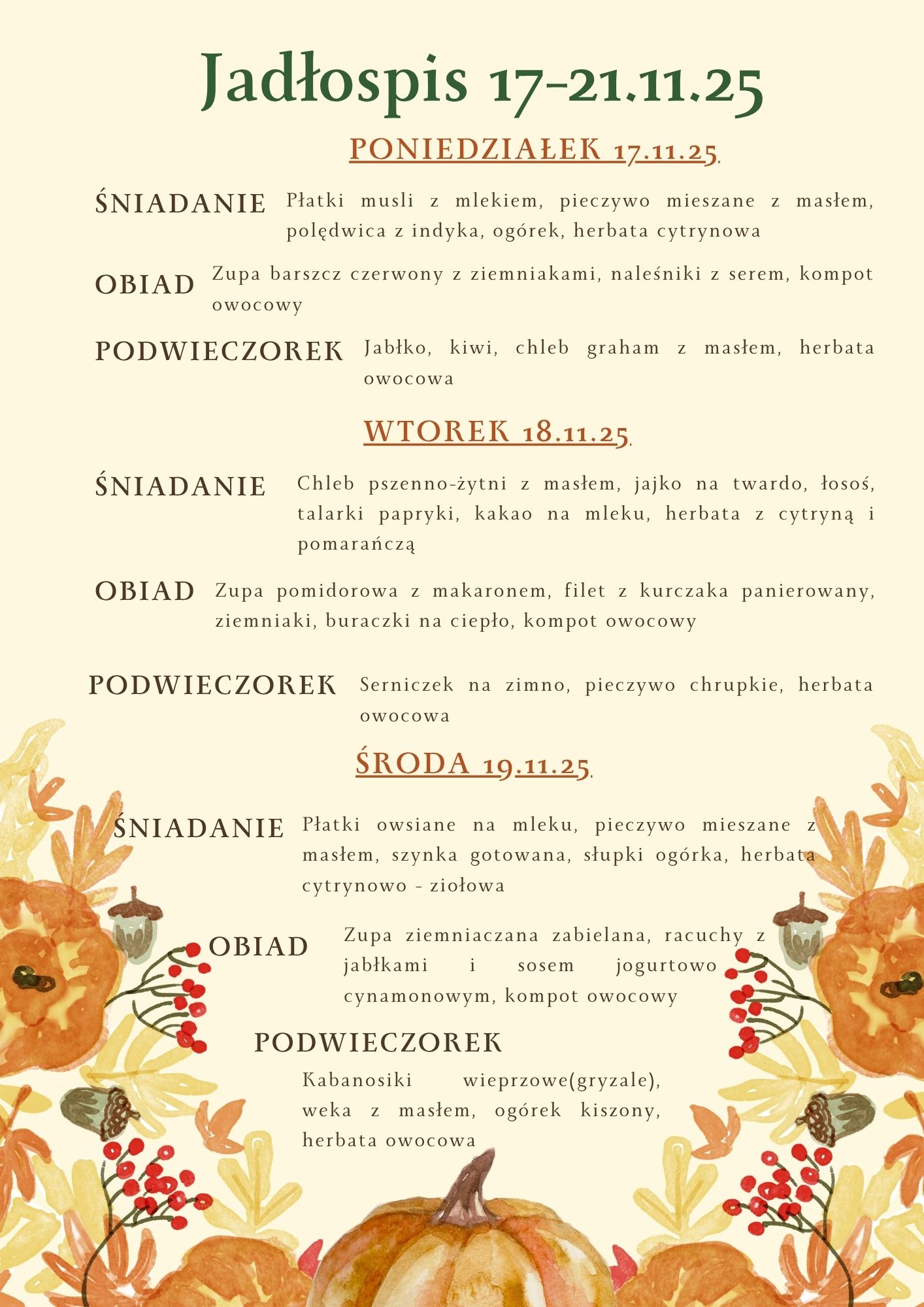 Jadłospis 17 21.11.251
